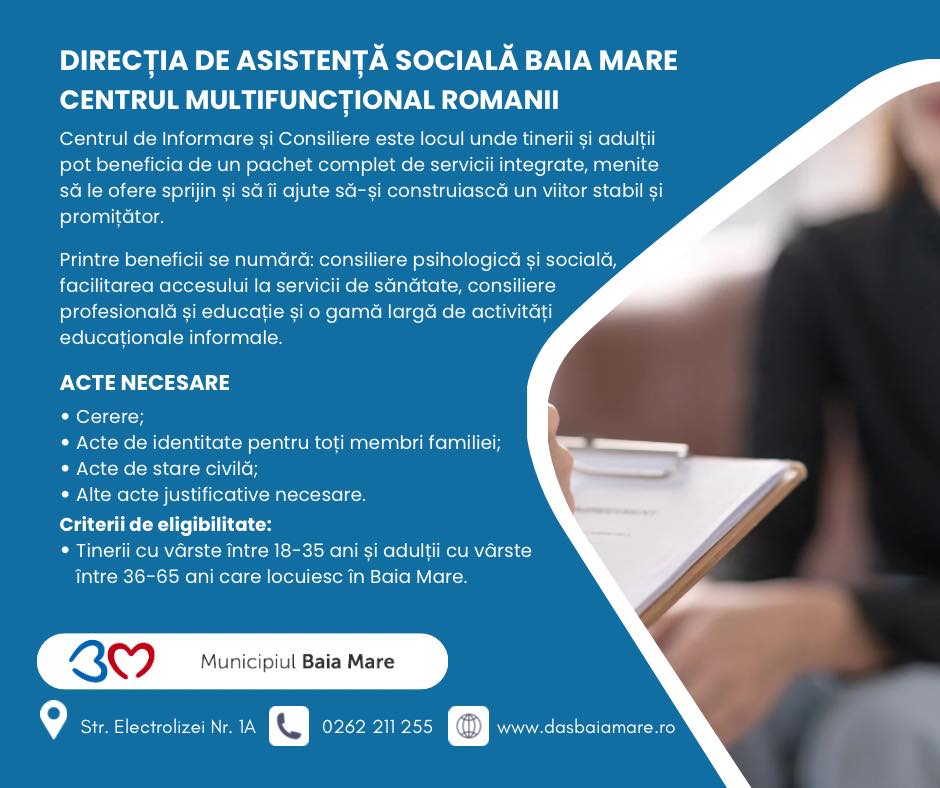 Centrul Romanii afis 1