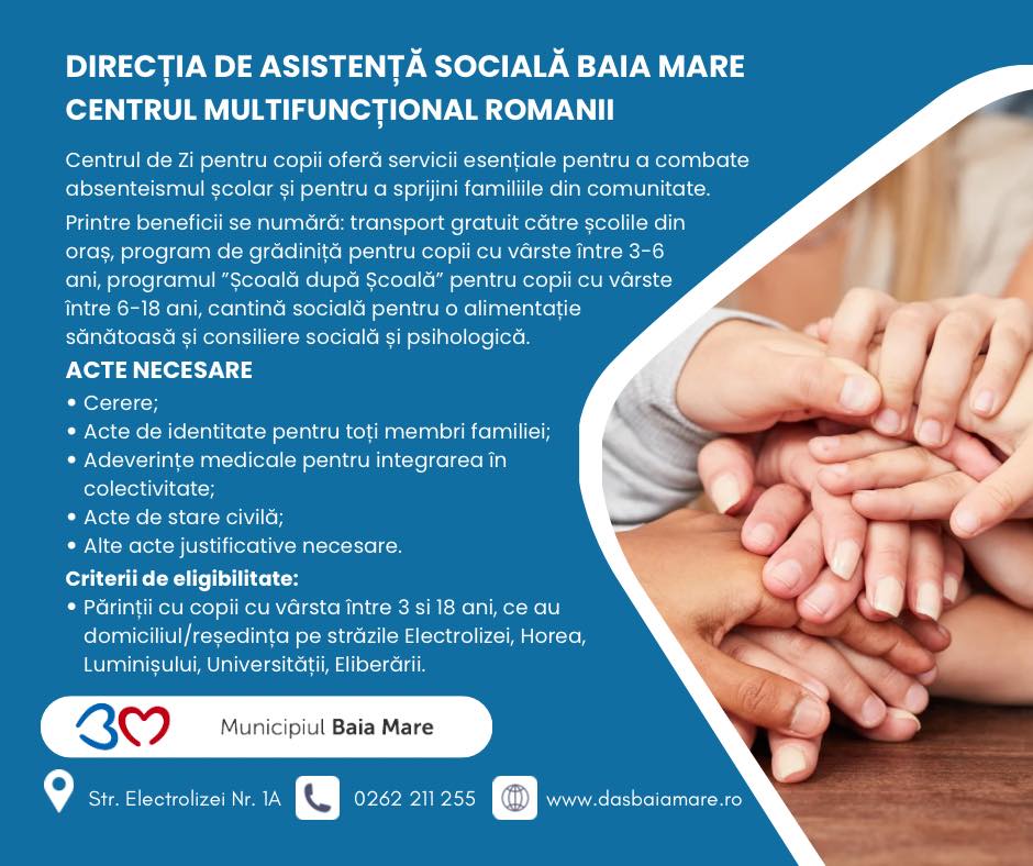 Centrul Romanii afis 2